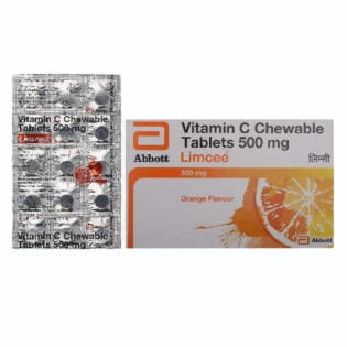Limcee Vitamin C Chewable | 60 Tablets